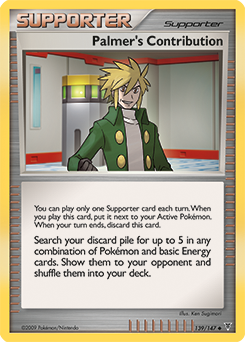 Palmer's Contribution card art