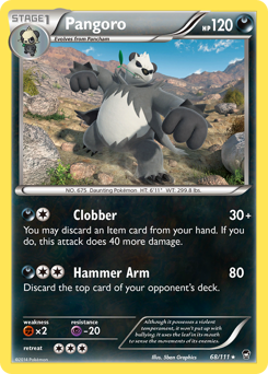 Pangoro card art