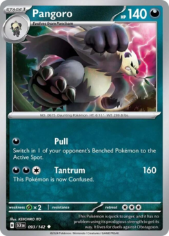 Pangoro card art