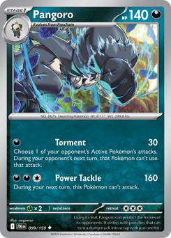 Pangoro card art
