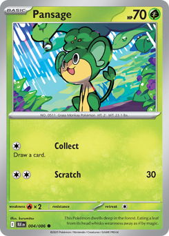 Pansage card art