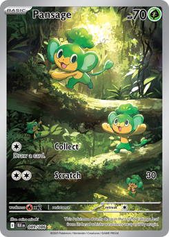 Pansage card art