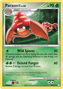 Parasect card art