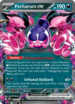 Pecharunt ex card art