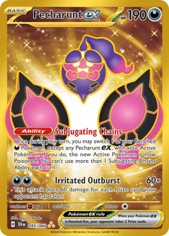 Pecharunt ex card art