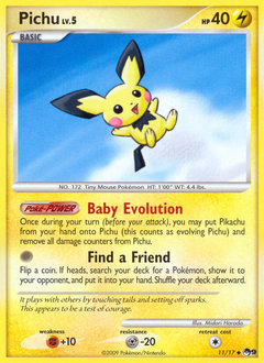 Pichu card art