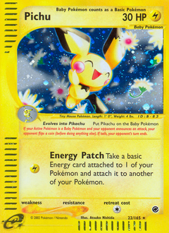 Pichu card art
