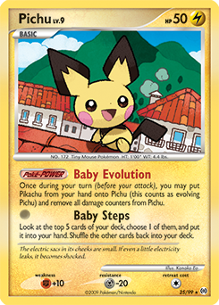 Pichu card art