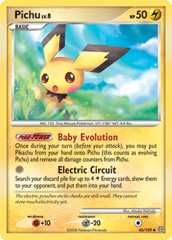 Pichu card art