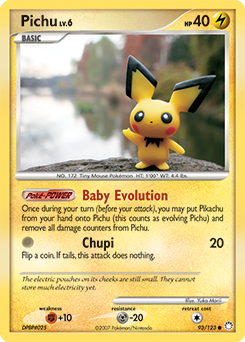 Pichu card art