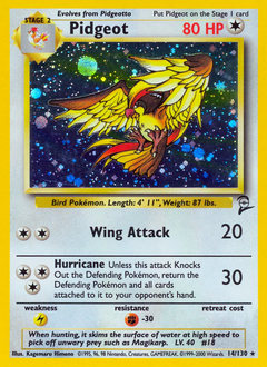 Pidgeot card art