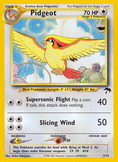 Pidgeot card art