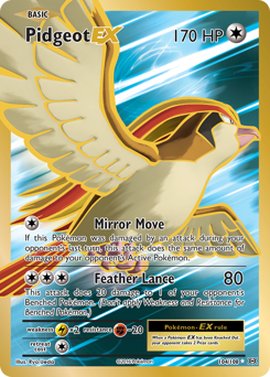 Pidgeot-EX card art
