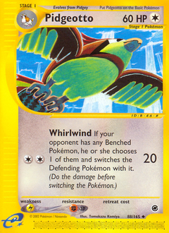 Pidgeotto card art