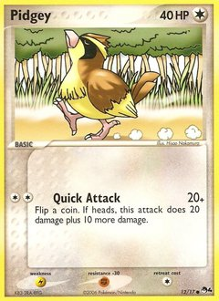 Pidgey card art