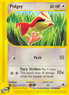 Pidgey card art