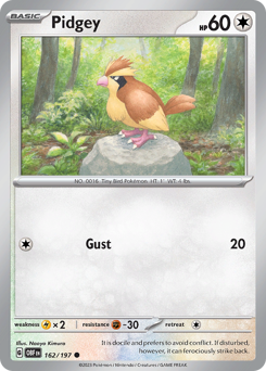 Pidgey card art