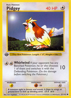Pidgey card art