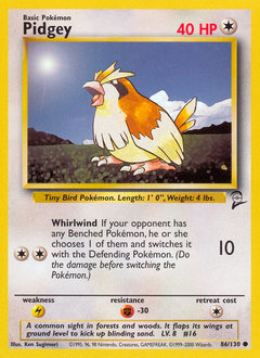 Pidgey card art