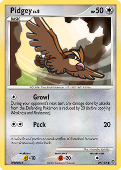 Pidgey card art