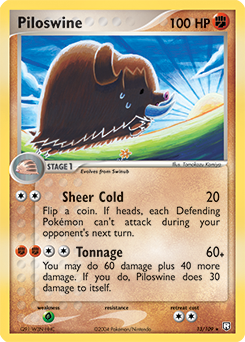 Piloswine card art