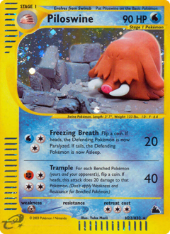Piloswine card art