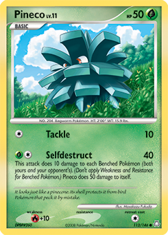 Pineco card art