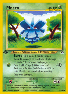 Pineco card art
