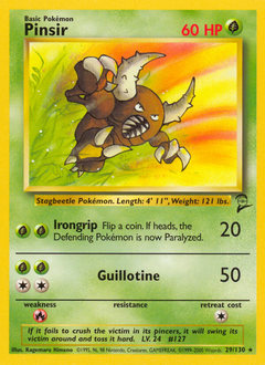 Pinsir card art