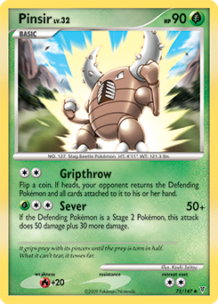 Pinsir card art