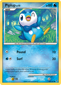 Piplup card art
