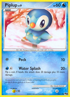 Piplup card art