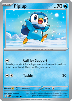 Piplup card art