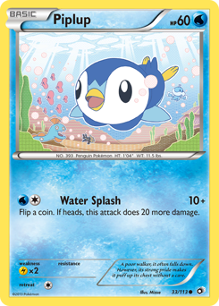 Piplup card art