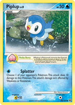 Piplup card art