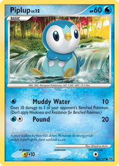Piplup card art