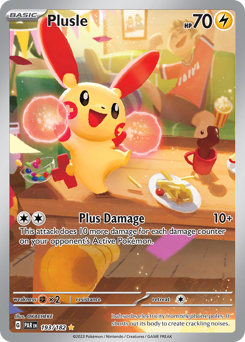 Plusle card art