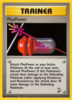 PlusPower card art
