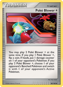 Poké Blower + card art