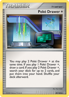Poké Drawer + card art