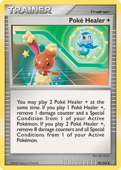 Poké Healer + card art
