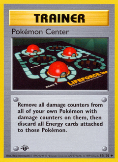 Pokémon Center card art