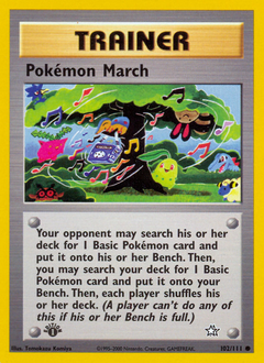 Pokémon March card art