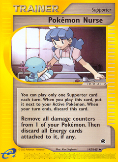 Pokémon Nurse card art
