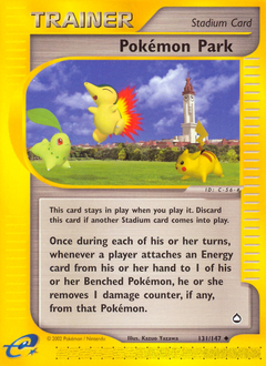Pokémon Park card art