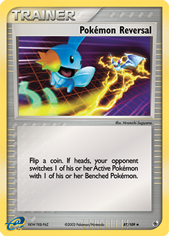 Pokémon Reversal card art