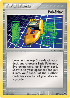 PokéNav card art