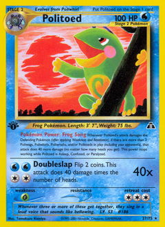 Politoed card art