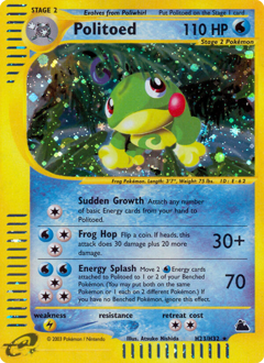 Politoed card art