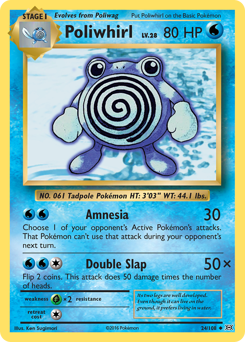 Poliwhirl card art